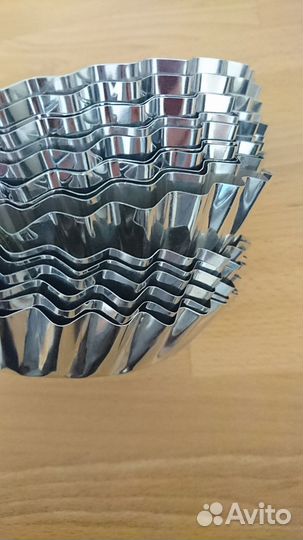 Формочки алюминиевые кулинарные