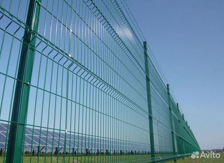 3Д сетка гиттер для забора