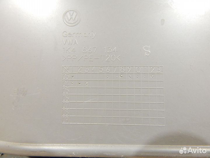 Обшивка передней правой двери Vw Golf 5