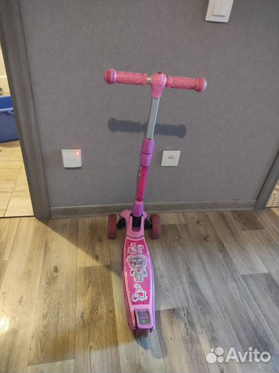 Самокат детский трехколесный бу