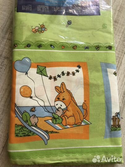 Комплект постельного белья в детскую кроватку