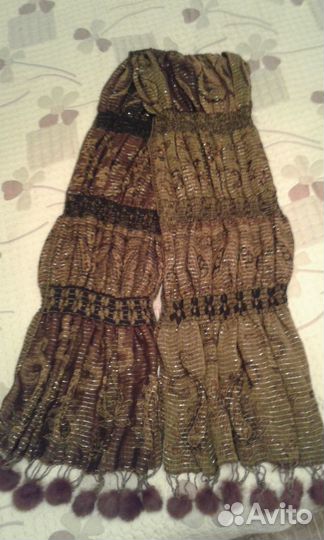 Женский шарф, размер 180*35 см