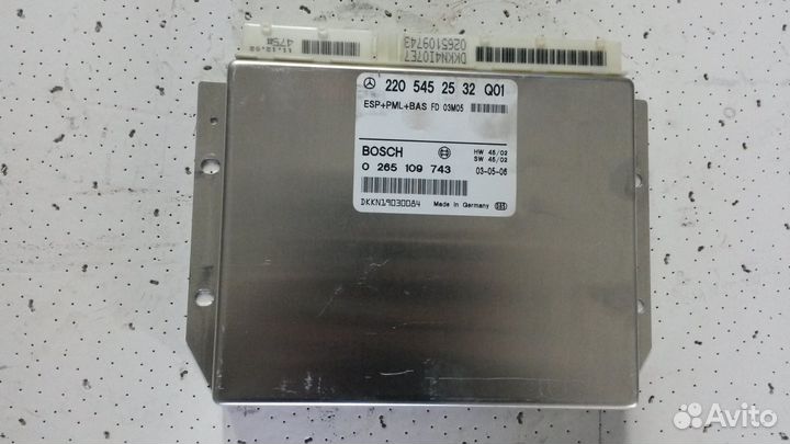 Блок управления Мерседес A2205452532