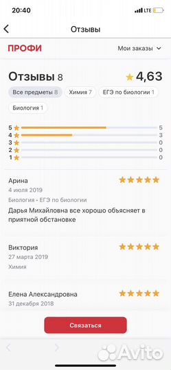 Репетитор по химии