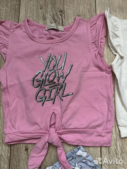 Одежда пакетом для девочки 86 92 размера