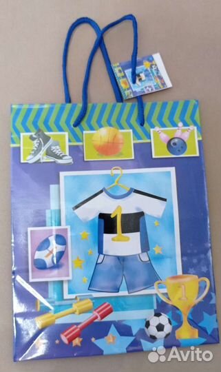 Пакеты бумажные 18х23х8