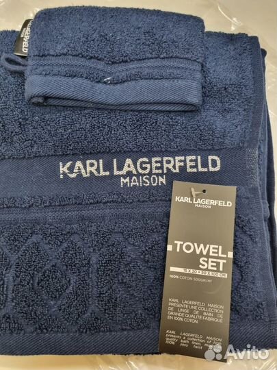 Махровые полотенца karl lagerfeld