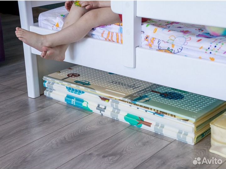 Складной детский двухсторонний коврик