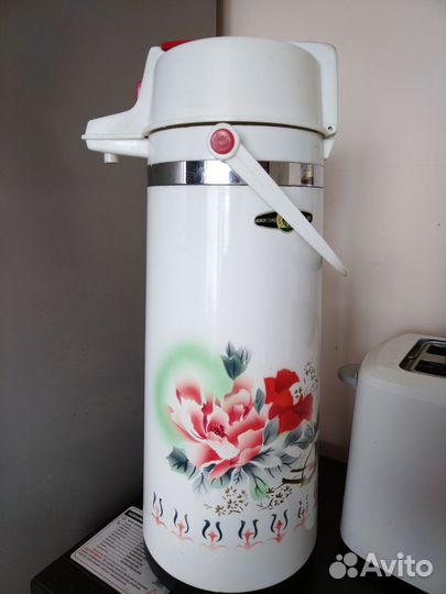 Термос с помпой, времён СССР