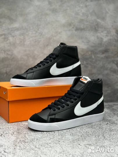 Кеды Nike Blazer High Black