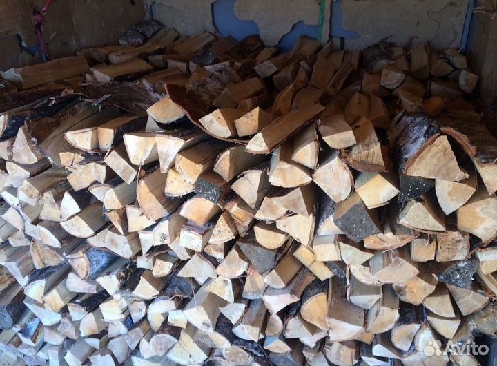 Сухие березовые дрова