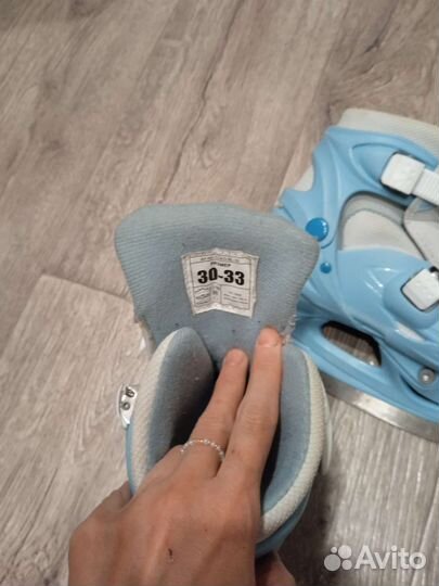 Коньки регулируемые, 29 - 32 размер