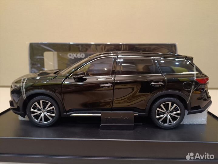 Infiniti QX60 II (21-24г) Черный 1:18