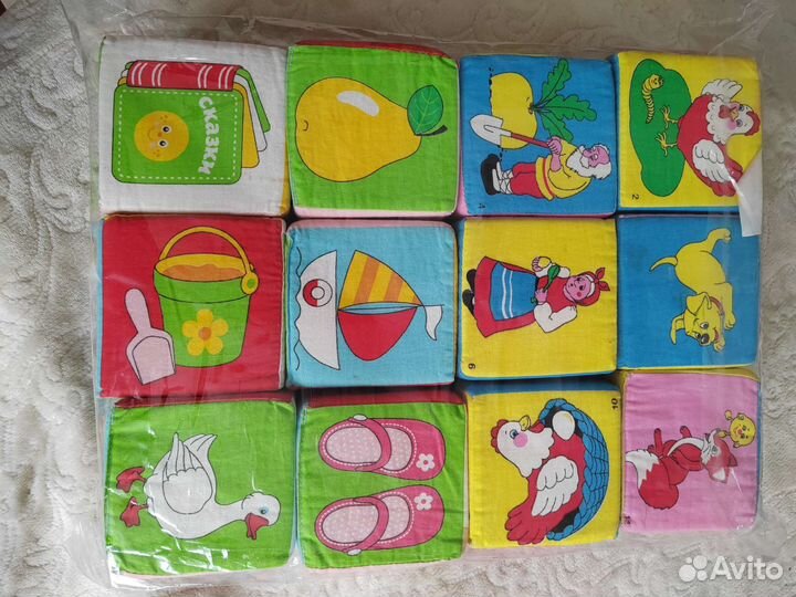 Кубики мякиши