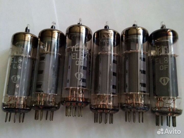 Радиолампа tesla e83cc. e88cc. EL 84