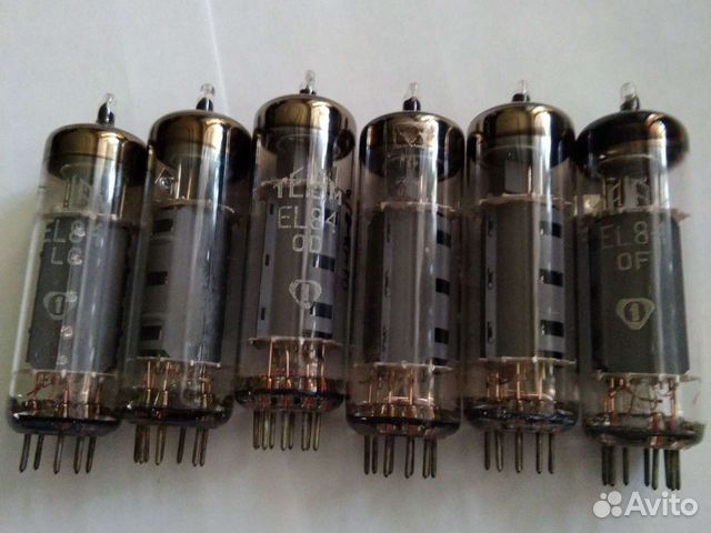 Радиолампа tesla e83cc. e88cc. EL 84