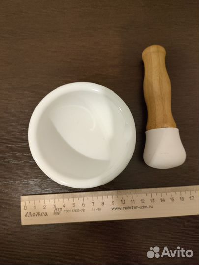 Ступка с пестиком новая