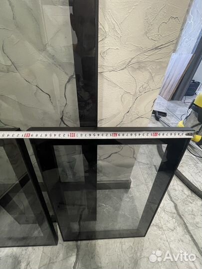 Стеклянные двери