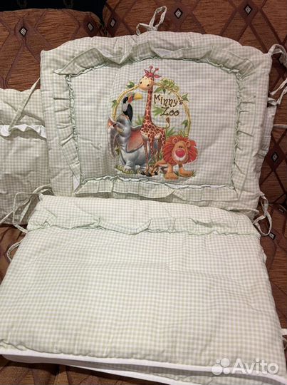 Бортики в кроватку