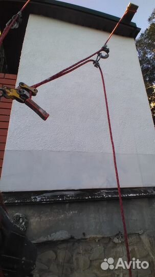 Черноморское высотные работы. утепление фасадов