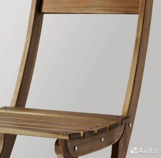 Askholmen IKEA, Стул садовый коричневая морилка
