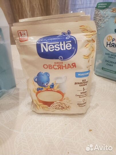 Детские каши молочные нестле