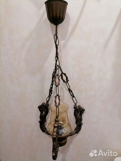 Люстра Бронза СССР