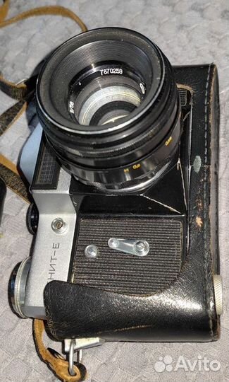 Фотоаппарат зенит е с объективом