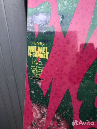 Сноуборд женский Ignio 145 япония