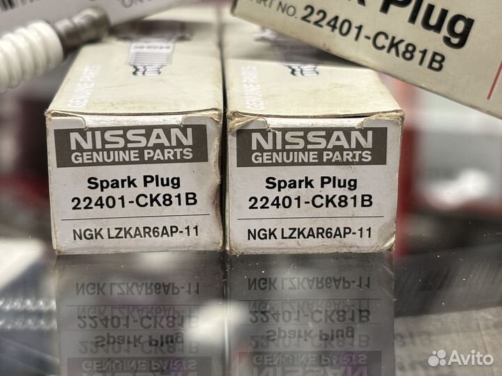 Свеча зажигания Nissan 22401-CK81B