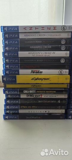 Игры на ps 4/5 Б/У от
