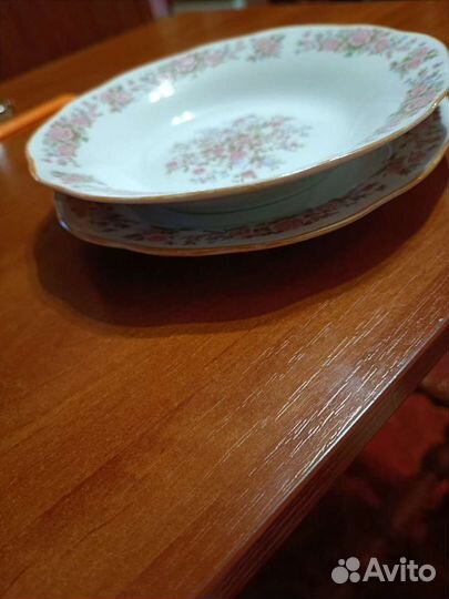 Тарелки полупорционные