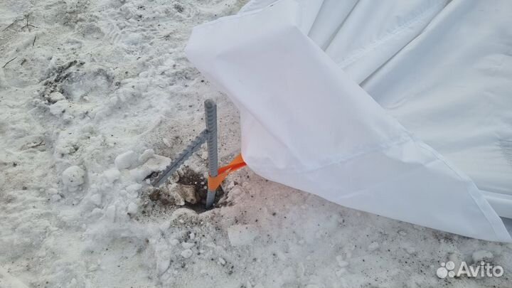 Зимняя надувная палатка