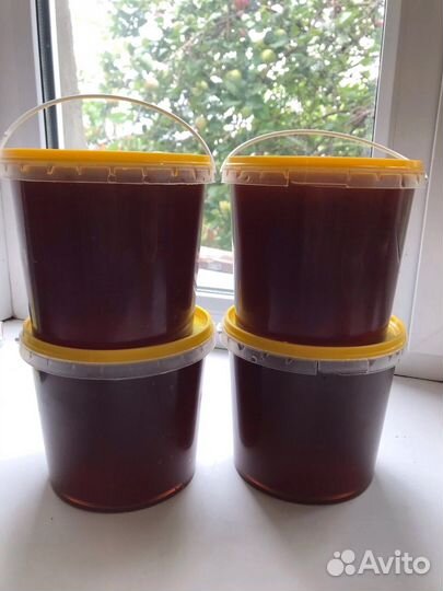 Мёд натуральный, разный