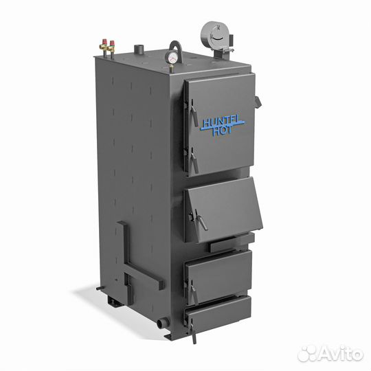 Твердотопливный котёл длительного горения