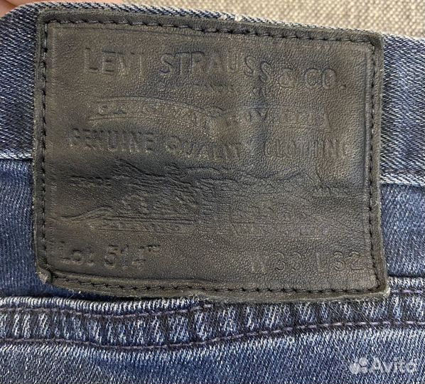 Джинсы Levis 514 W33 L32