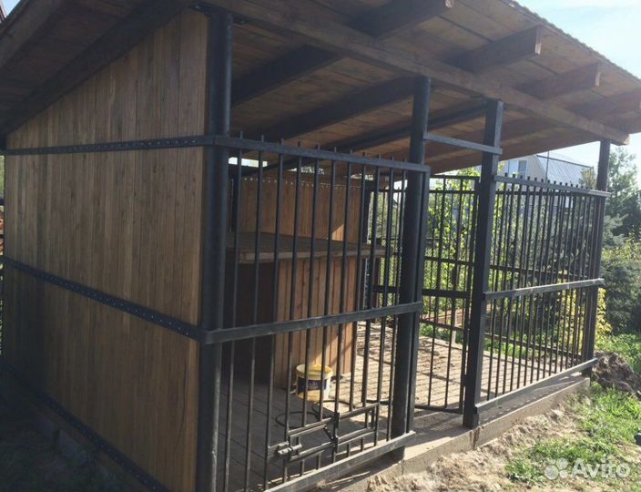Вольер для собак и щенков уличный