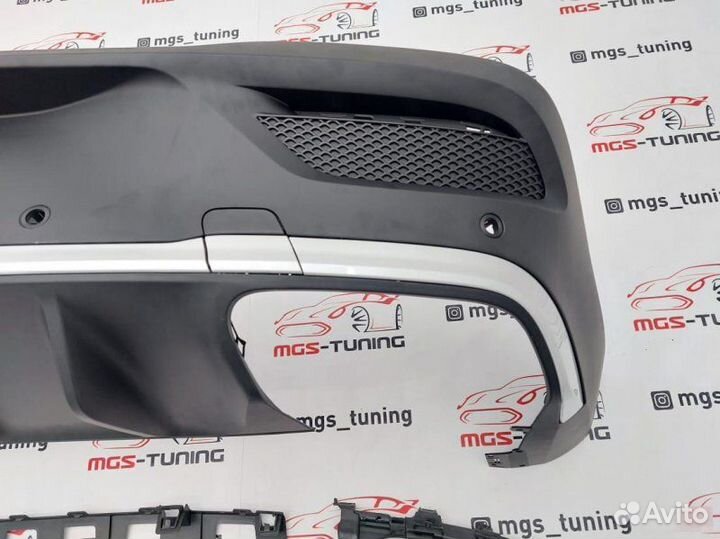 Диффузор 53 AMG Chrome на Mercedes GLE-Coupe C167