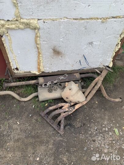 Выхлопная система ваз 2110-2112 (сток вся трасса)