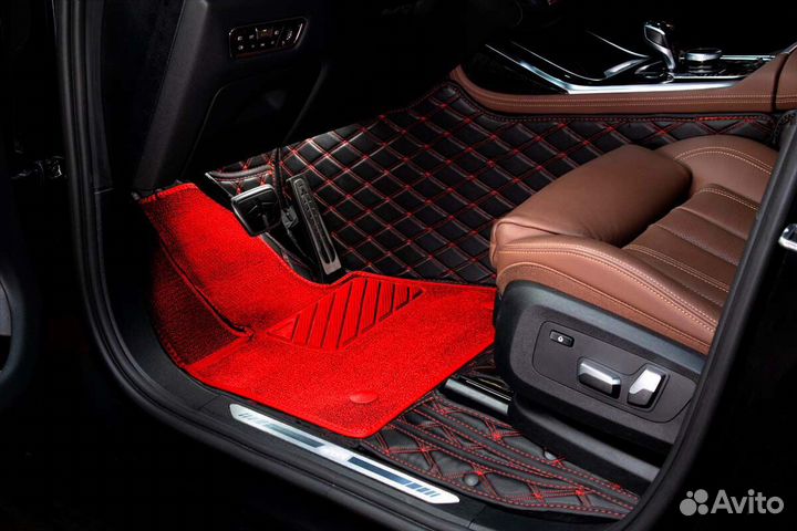 3D Коврики Chevrolet из Экокожи