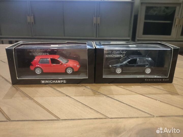 Volkswagen golf 4 1/43 minichamps