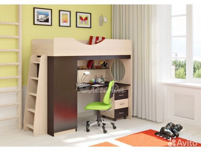 Кровать чердак