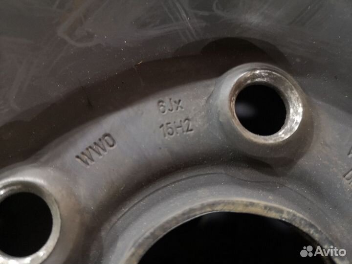 Диск штампованный R15 / 5-112 / 6J / ET47