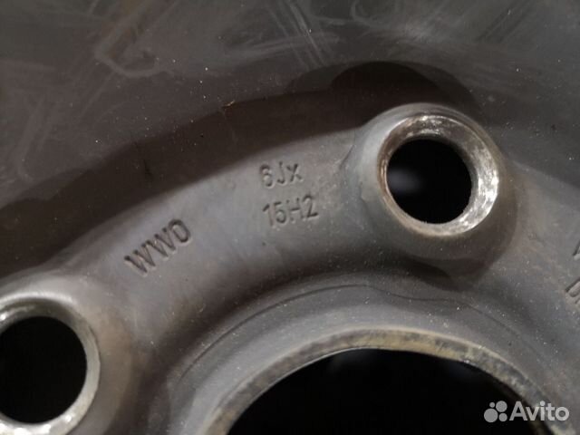 Диск штампованный R15 / 5-112 / 6J / ET47