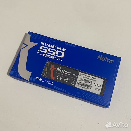 Ssd m2 nvme 512gb netac