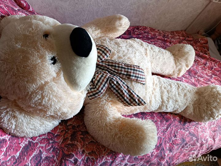 Плюшевый медведь большой 1 м