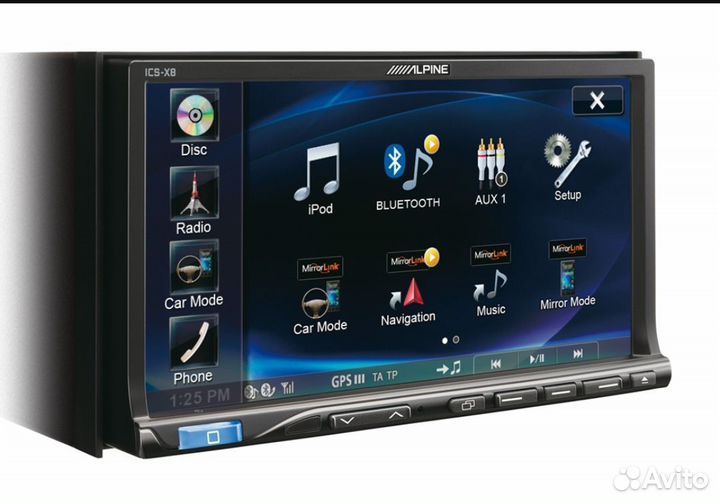Автомагнитола Alpine ICS-X8