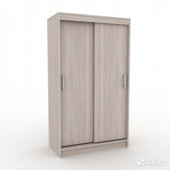 Шкаф-купе Миллениум 2-200c ясень шимо светлый прих