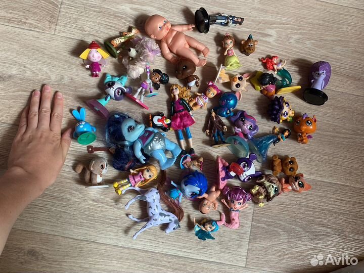 Игрушки для девочек пони, куклы, тролли, питомцы