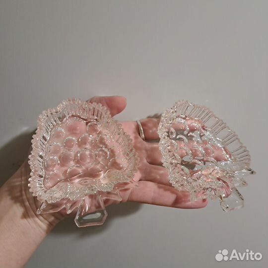 Розетки для варенья хрусталь